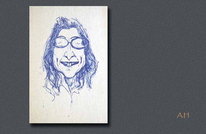 Caricatures,Armenian Greek Characters, Fun with pen and pencil,Sketches