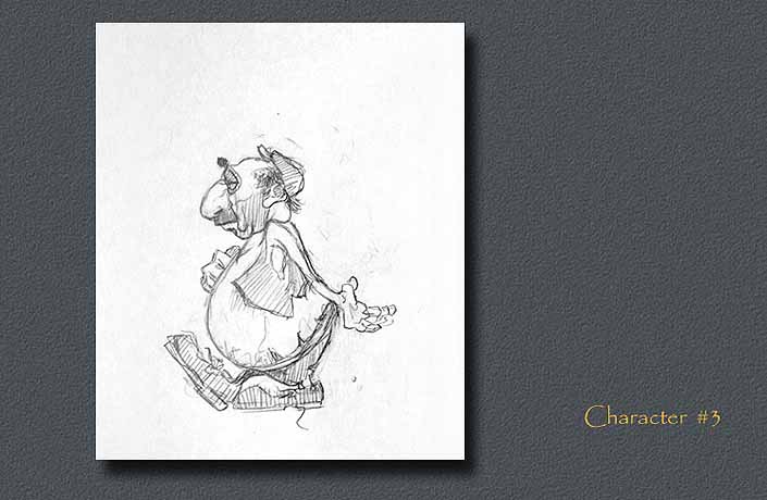 Caricatures,Armenian Greek Characters, Fun with pen and pencil,Sketches