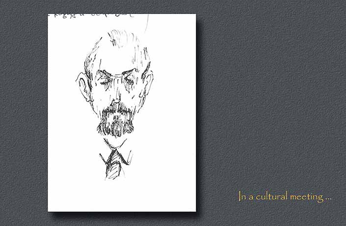 Caricatures,Armenian Greek Characters, Fun with pen and pencil,Sketches