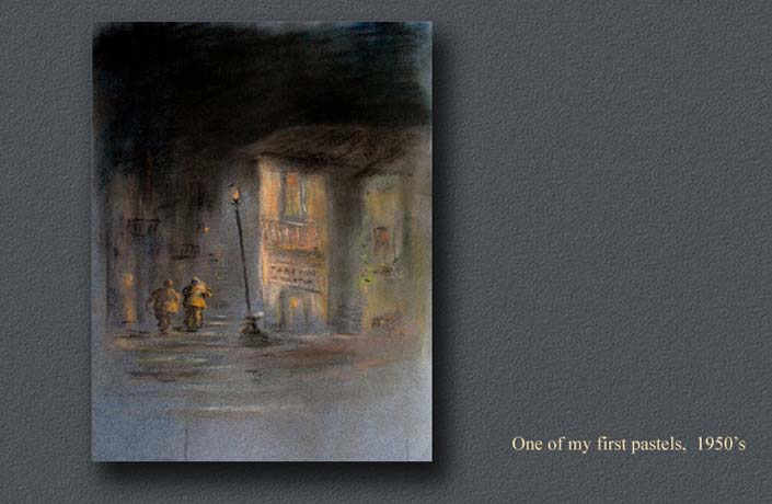 Drawings and Studies, Pastels, 1915, Horizon Weekly, Illustration, Surealism