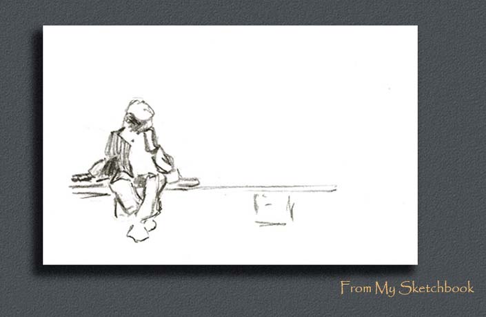 Drawings and Studies, Pastels, 1915, Horizon Weekly, Illustration, Surealism