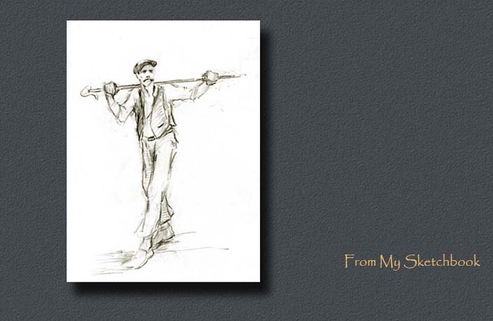 Drawings and Studies, Pastels, 1915, Horizon Weekly, Illustration, Surealism